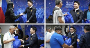 Manigong Bagong Taon: Pamamahagi ng New Year Food Packs para sa mga kawani ng Legislative Security Bureau