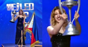 Arabelle Dela Cruz ng Pilipinas wagi sa Veiled Cup sa Korea
