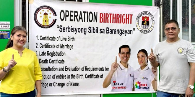 Manila Operation Birth Right CCRO