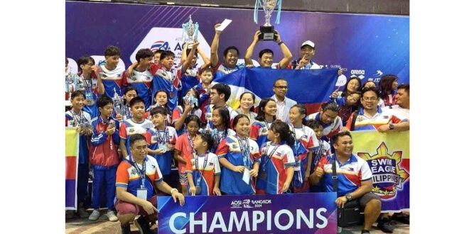 Riannah Coleman Titus Sia AOSI Swim