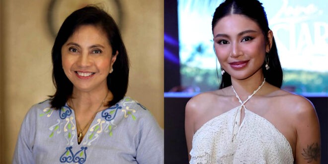 Nadine Lustre Leni Robredo