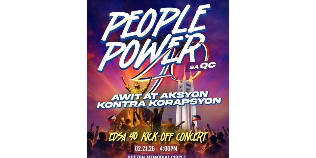 M4GG People Power 40 Awit at Aksyon Kontra Korapsyon laban kontra korapsyon palalakasin