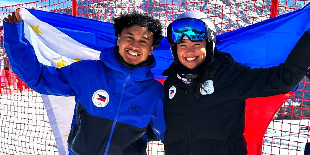 Francis Ceccarelli Tallulah Proulx Winter Olympics