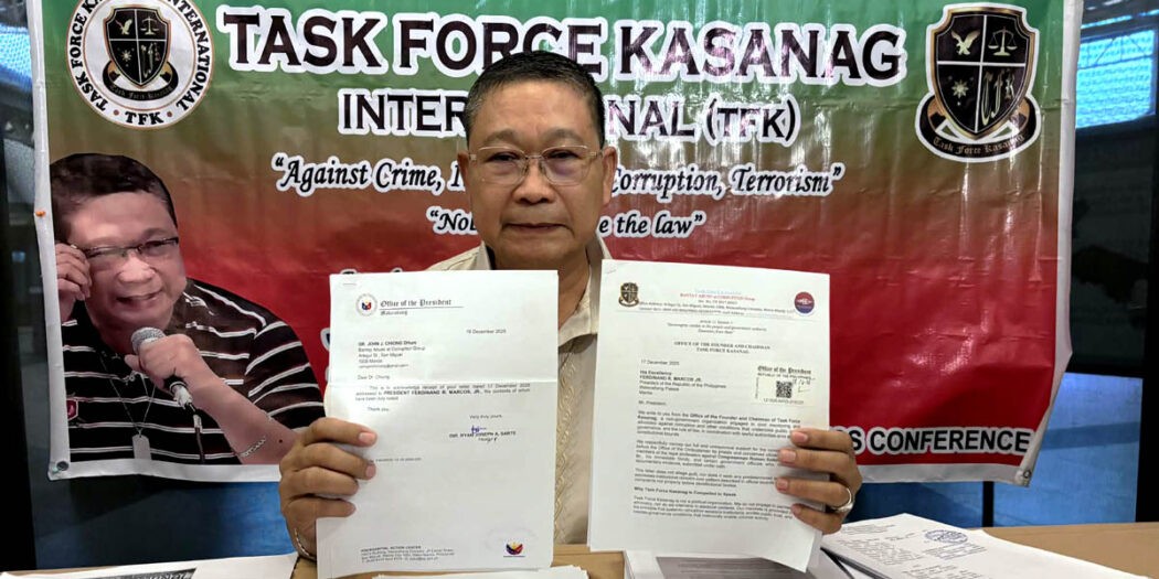 Task Force Kasanag Dr John Chiong, DHum