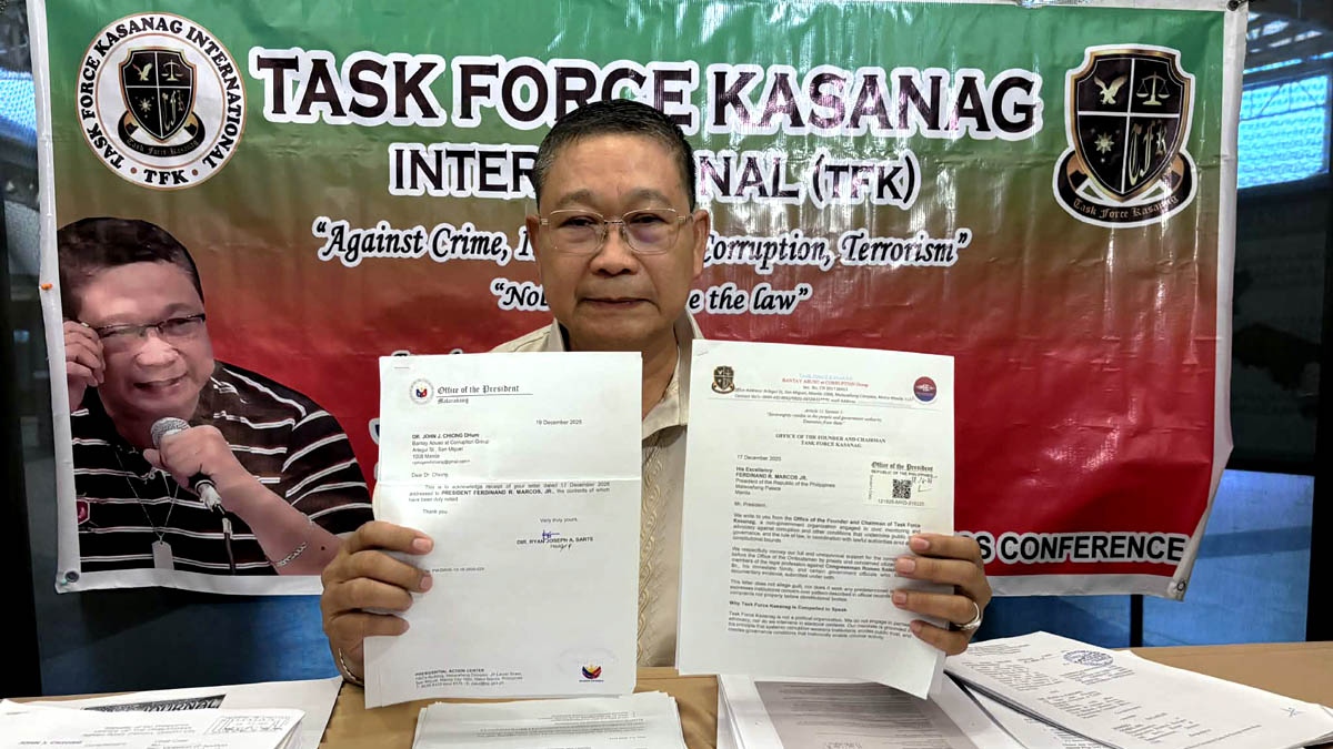 Task Force Kasanag Dr John Chiong, DHum