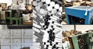 P200-M produktong tabako, manufacturing machines kompiskado sa Tanza, Cavite