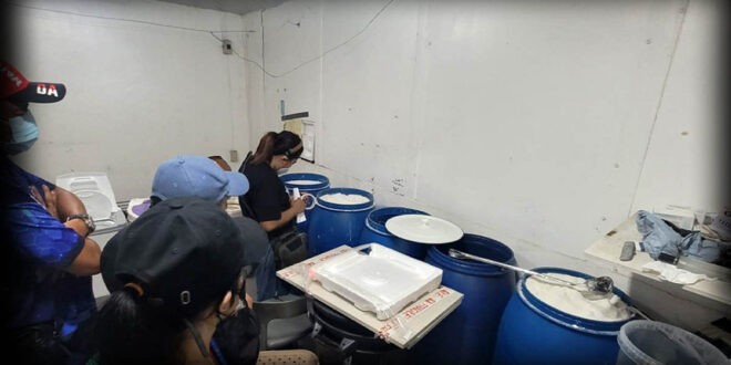 Valenzuela City shabu lab