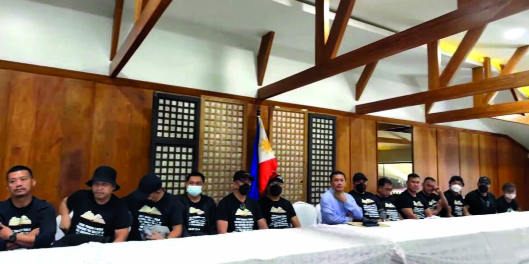 18 ex-marine soldiers romualdez