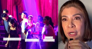 Pinky Amador pinanindigan pagpupugay at ‘di pagpapalit ng political color