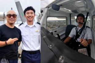 Wally Bayola son pilot Rome