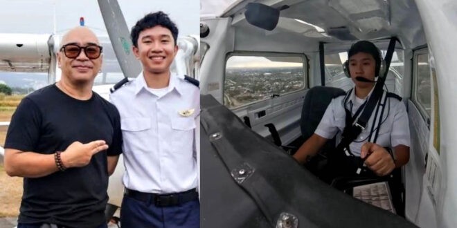 Wally Bayola son pilot Rome