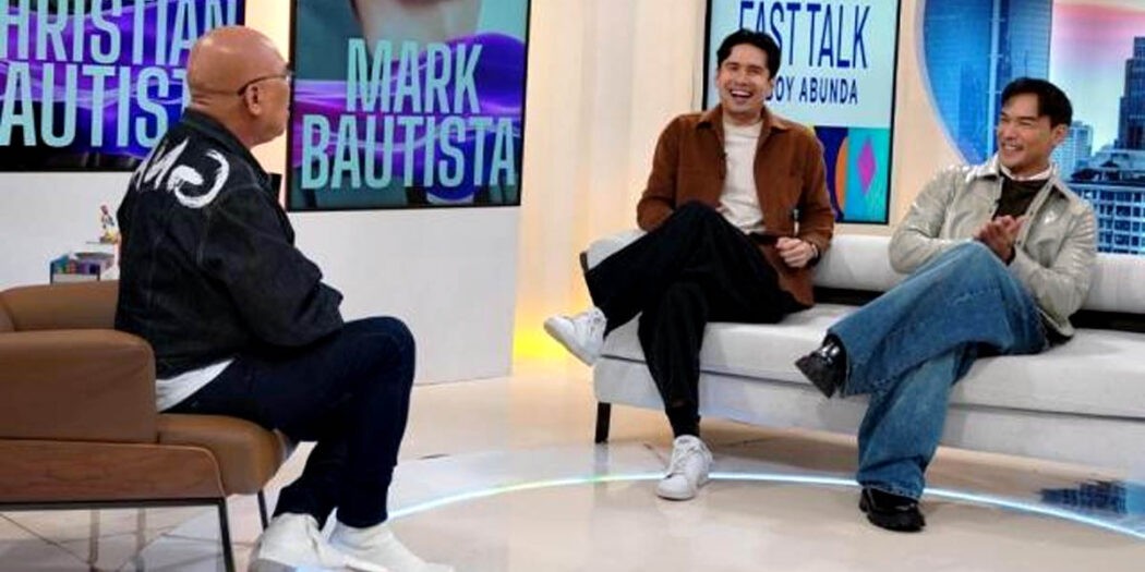 Christian Bautista Mark Bautista Boy Abunda