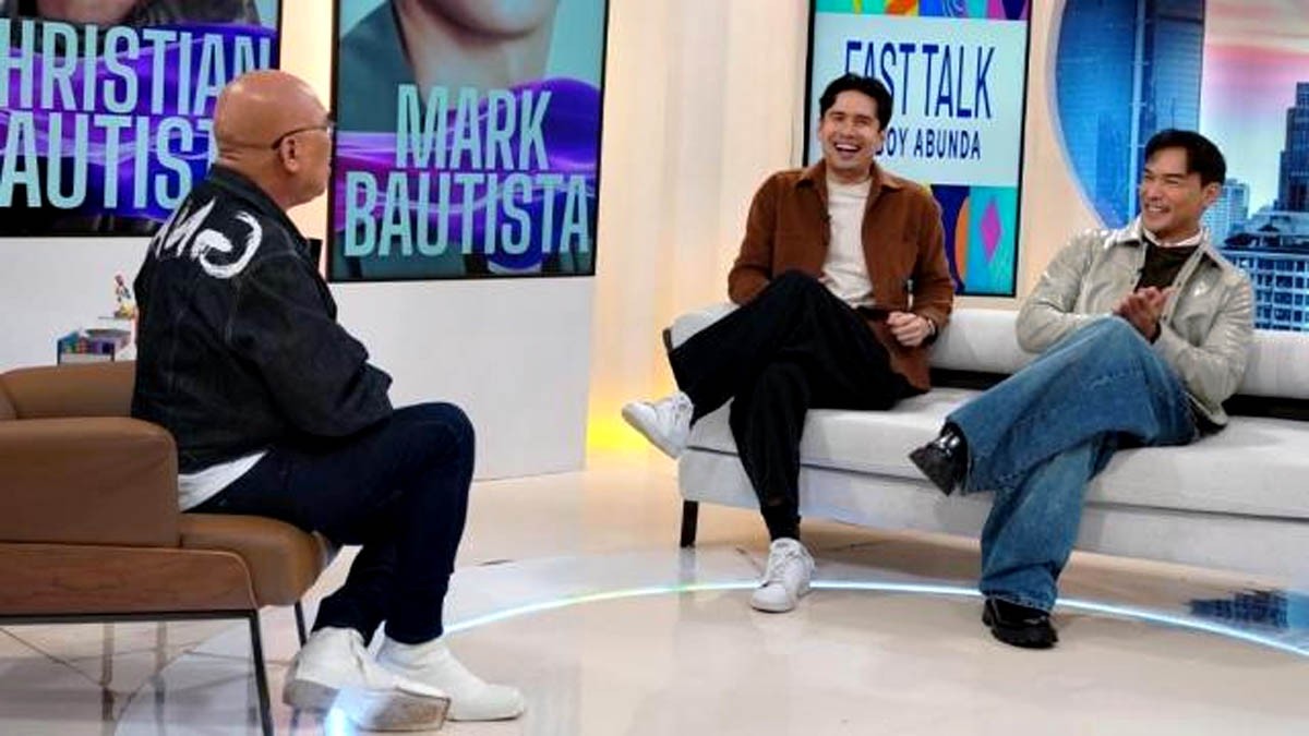 Christian Bautista Mark Bautista Boy Abunda