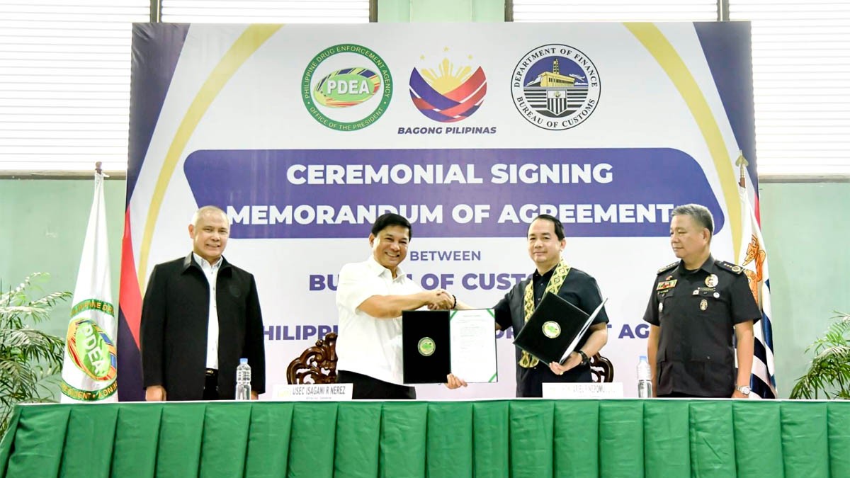 PDEA BoC Customs