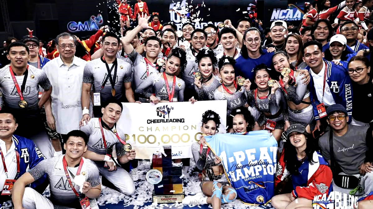 Arellano NCAA cheerleading