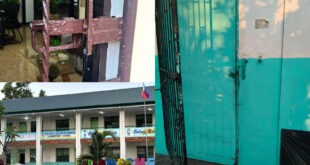 Eskuwelahan nilooban ng tatlong kawatan