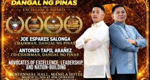 Coco, Jen, Dennis bibigyang parangal sa Dangal ng Pinas 2026