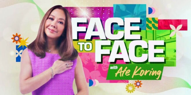 Face to Face to Face with Ate Koring Korina Sanchez-Roxas