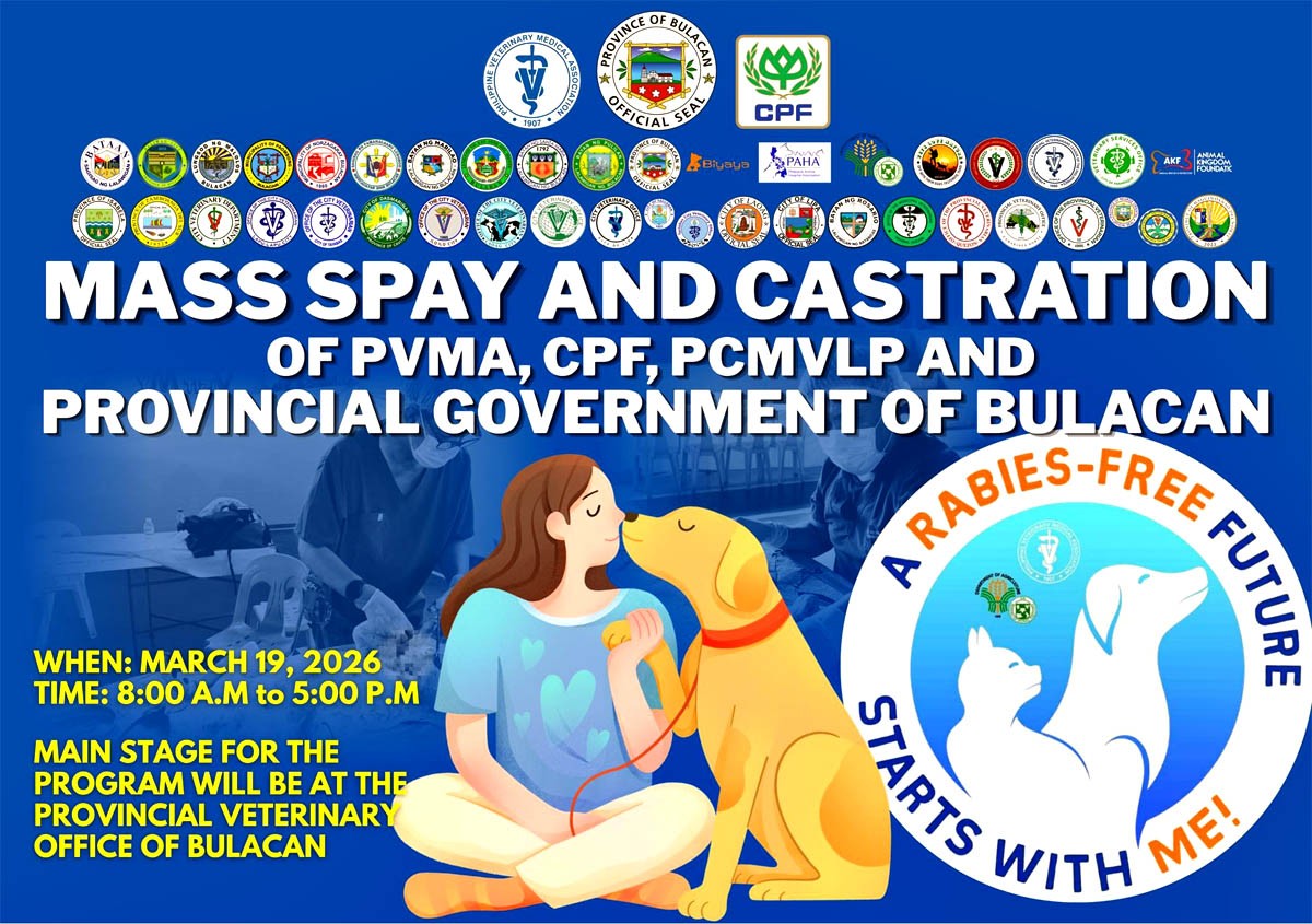 Bulacan spay castration Rabies Awareness Month