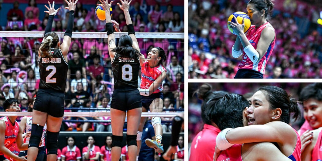 SI Alyssa Valdez ng Creamline bilang PVL Press Corps Player of the Week. (PVL photos)