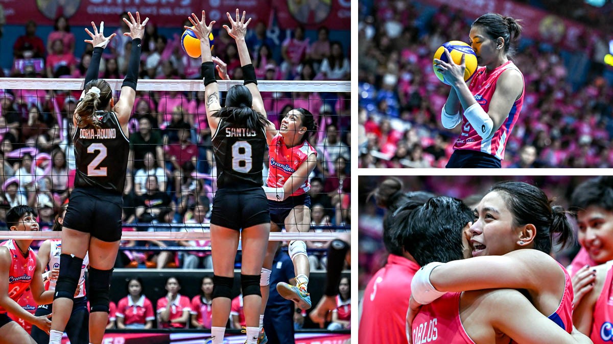 SI Alyssa Valdez ng Creamline bilang PVL Press Corps Player of the Week. (PVL photos)