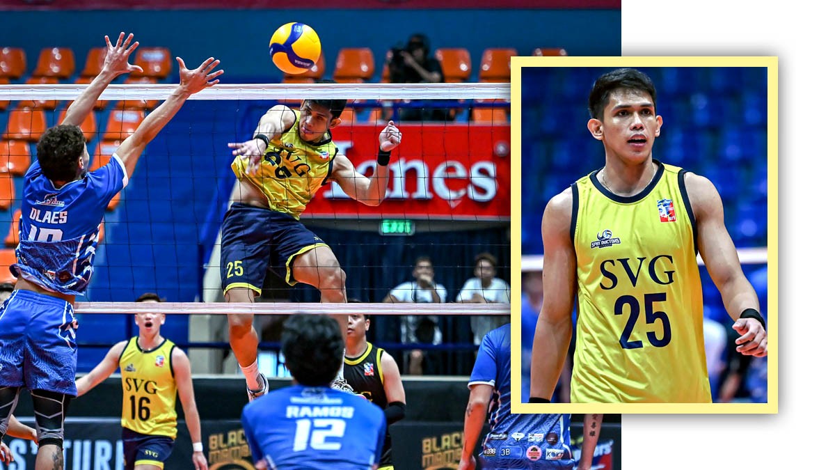 JP Bugaoan ng Savouge Spikers Turf