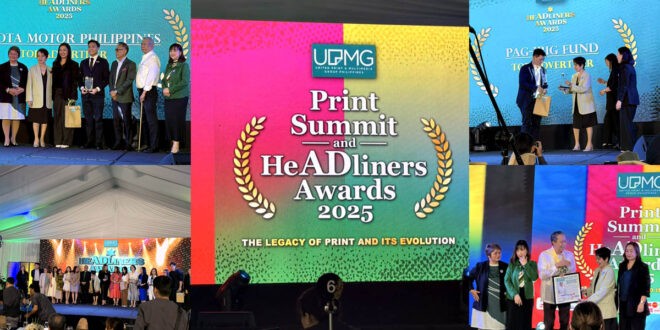 UPMG Print Summit HeAdliners Awards