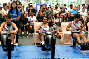 Joanie Delgaco rowing