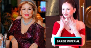 Nagkikislapang alahas ni Barbie bigay ni Annabelle