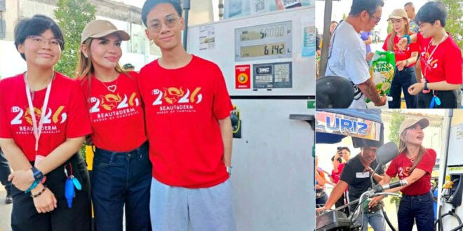 Beautéderm Rhea Tan namahagi ng tulong delivery riders tricycle drivers