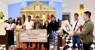 Casino Plus joins Clark community in observing Lent, supports Holy Child Chapel Restoration