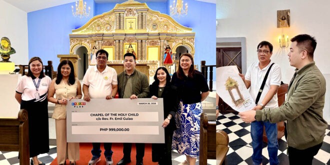 Casino Plus joins Clark community in observing Lent, supports Holy Child Chapel Restoration