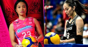 Sa Premier Volleyball League at Spikers’ Turf <br> Galanza, Santos nagtala ng malalaking pag-angat sa ikalawang resulta ng All-Star voting