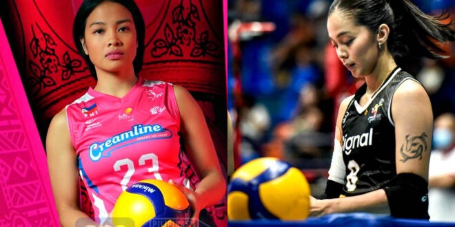 Sa Premier Volleyball League at Spikers’ Turf <br> Galanza, Santos nagtala ng malalaking pag-angat sa ikalawang resulta ng All-Star voting