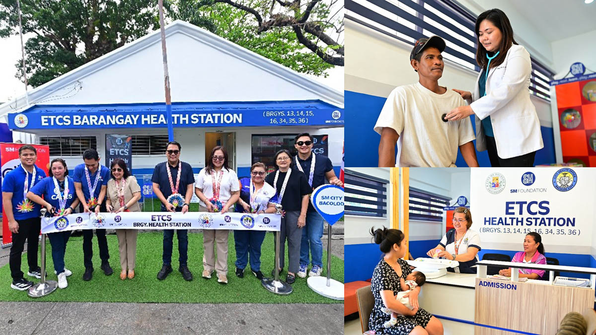SM Foundation upgrades two community health stations in Bacolod expanding access to primary care