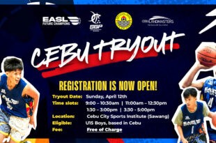 EASL Future Champions Elite tryout Cebu
