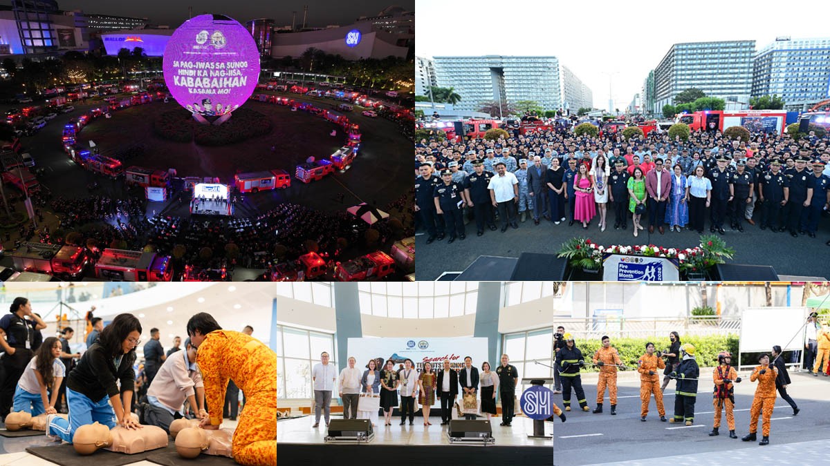 SM reinforces public safety through nationwide Fire Prevention Month programs BFP