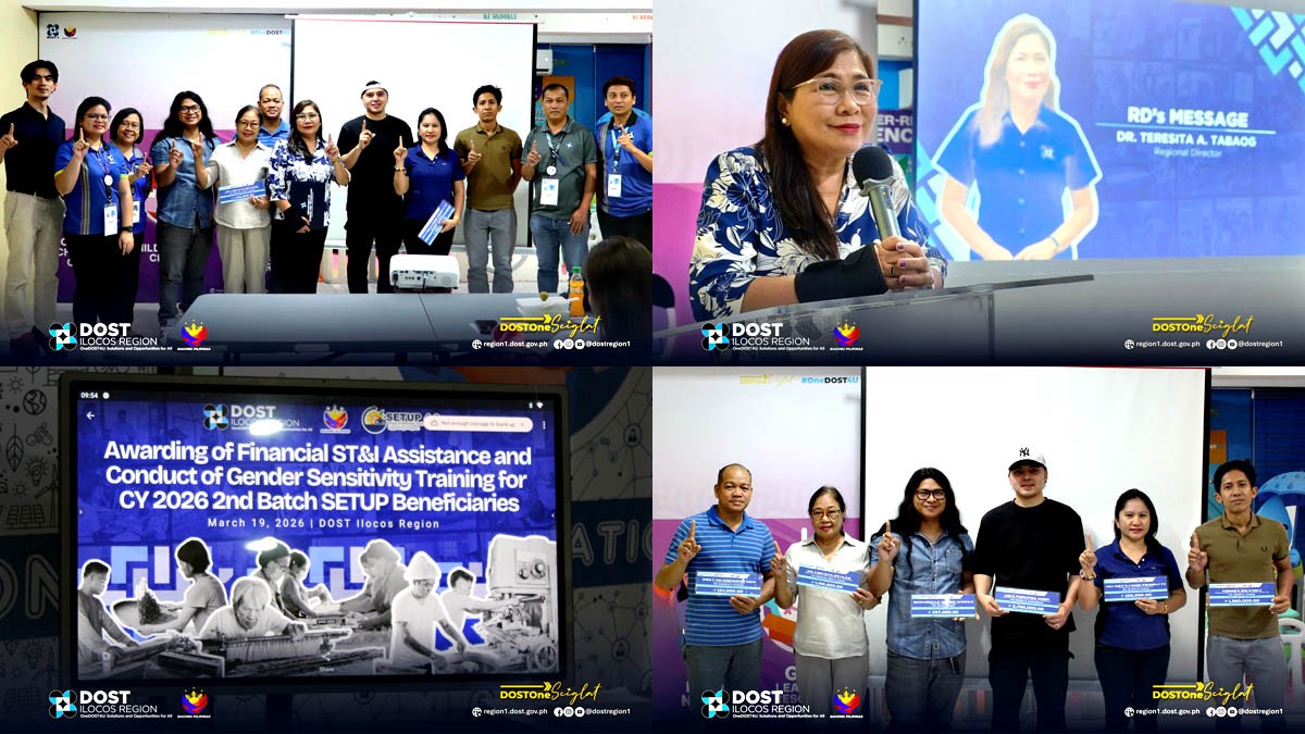 DOST Ilocos Region Backs P6.4M Tech Upgrades for Inclusive Regional Growth of MSMEs