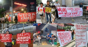 Kowloon House welga rally protest