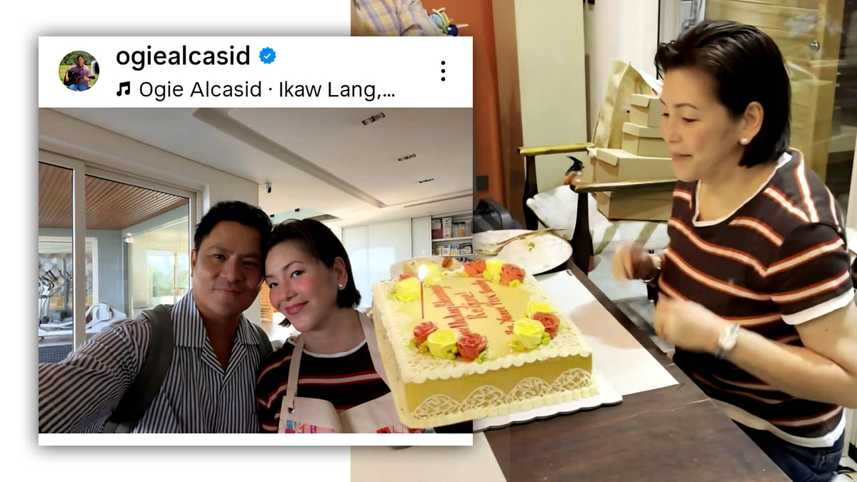 Regine Velasquez Ogie Alcasid