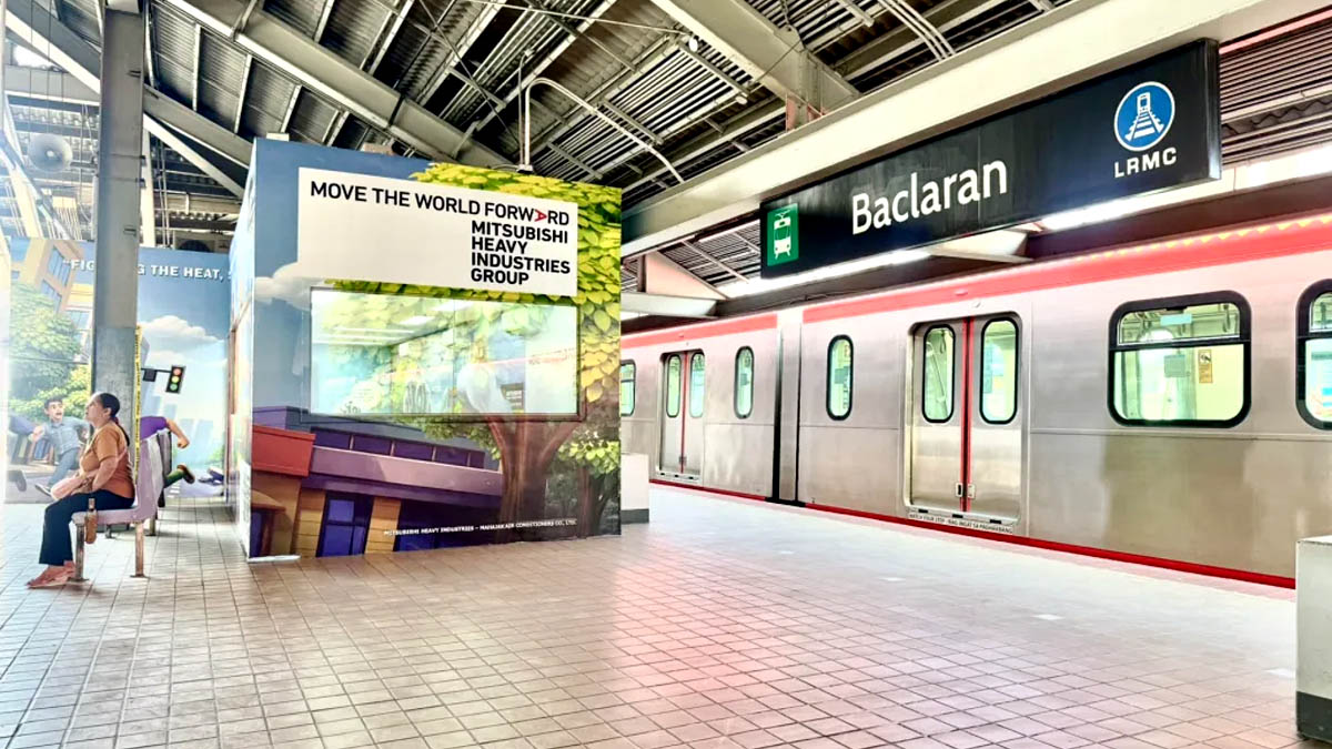 LRT-1 air conditioned waiting room