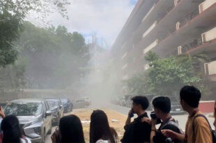 PUP Main Building nasunog