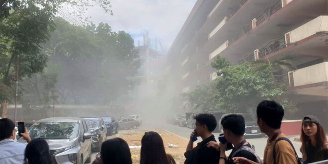 PUP Main Building nasunog