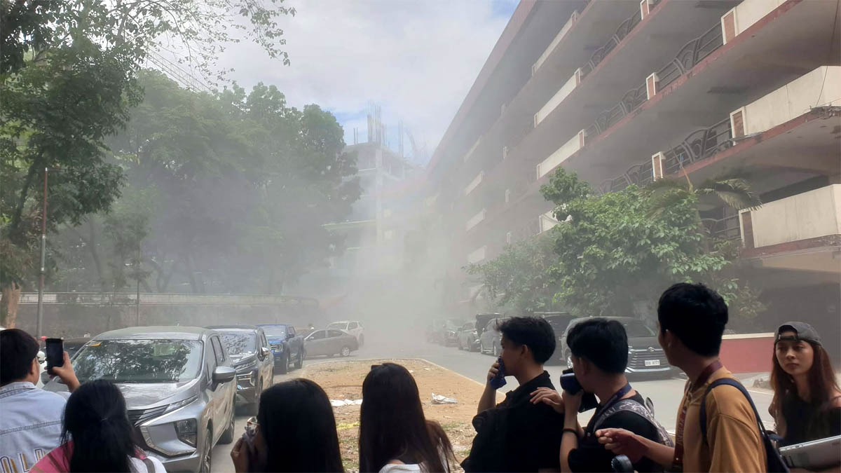 PUP Main Building nasunog