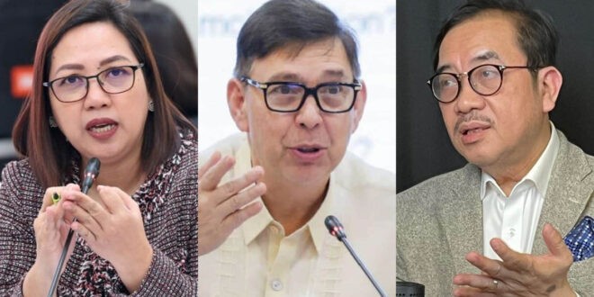 Janette Garin Tony Leachon Ralph Recto