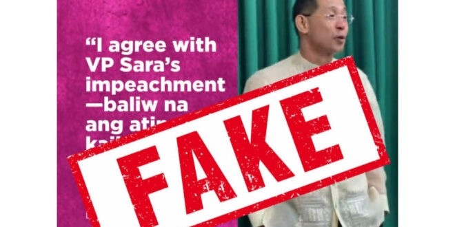 Lenlen Oreta AI generated fake news