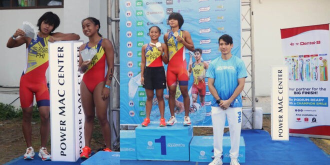 Del Rosario Caluya National Age Group Aquathlon
