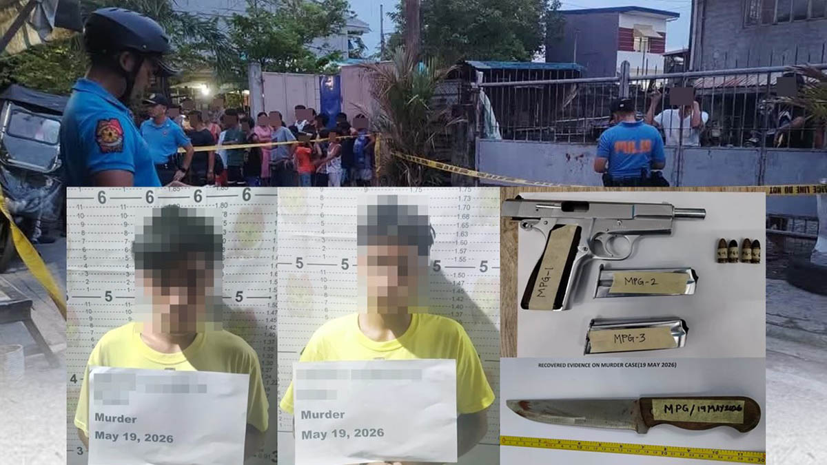 Delivery rider kinursunada ng dalawang siga patay sa saksak at bala