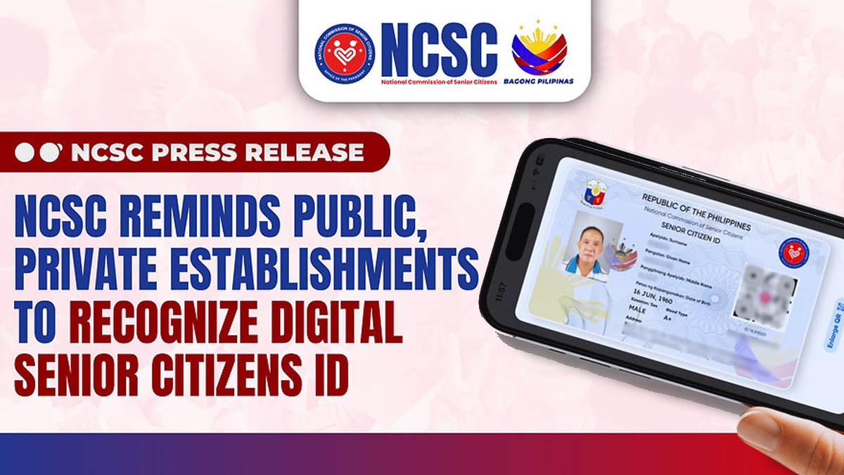 Digital senior citizen ID NCSC