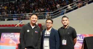 Futsal PFF Futsaliga Pato Gelix Mercader Robbie De Vera